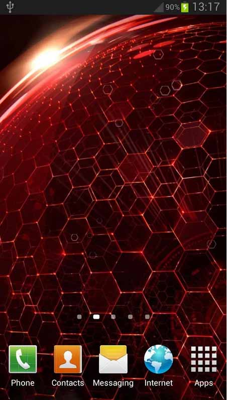 Droid DNA Live Wallpaper