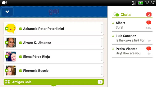Go!Chat for Facebook Android