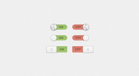 On Off Switches and Toggles