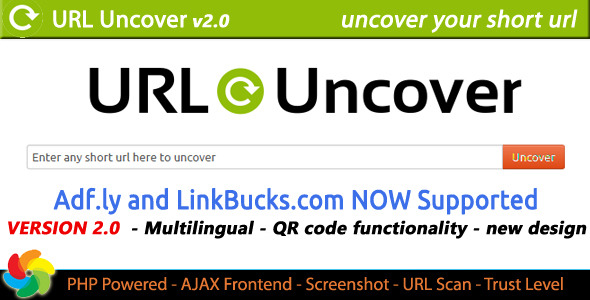 URL Uncover - uncover any short url