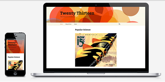 WordPress Twenty Thirteen Theme