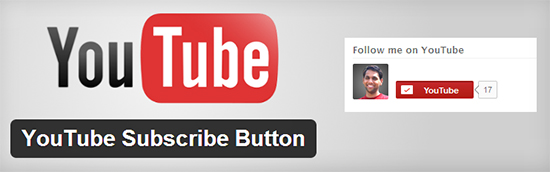 YouTube Subscribe Button WordPress plugin
