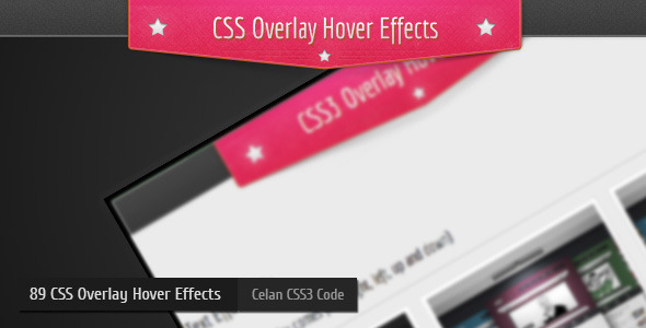 CSS3 Overlay Hover Effects Vol1