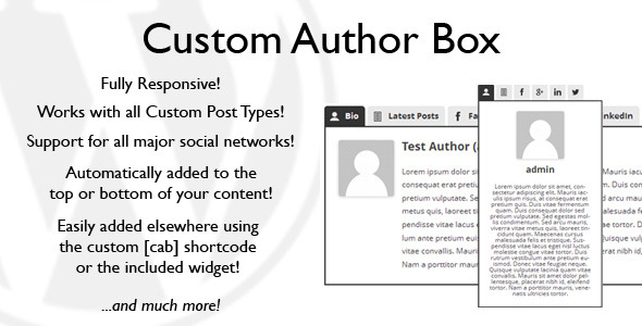 Custom Author Box