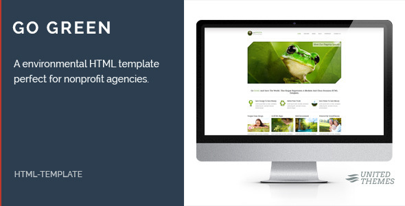 Go Green - Environmental HTML Template