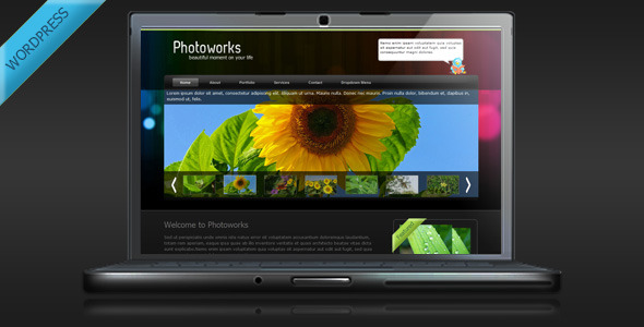 Photography and Portfolio WordPress Theme