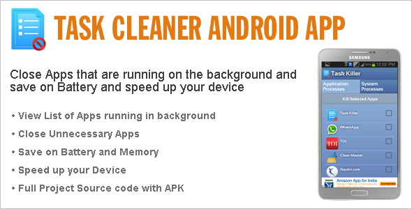 Task Cleaner Android App