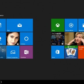 Tablet Mode Windows 10 Screenshot