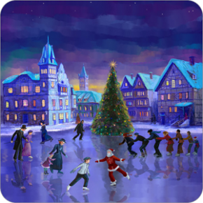 Christmas Rink Live Wallpaper Feature