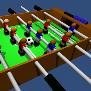 Table Football, Soccer 3D Feature