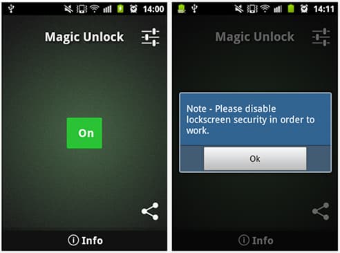 Magic Unlock – Unlocks the Android When Hover Hand Over it