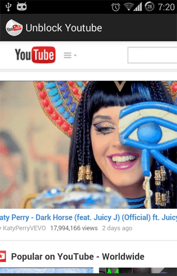 Top Best YouTube Unblocker Android Apps