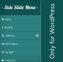 How to Add Side Slide Responsive Menu in WordPress