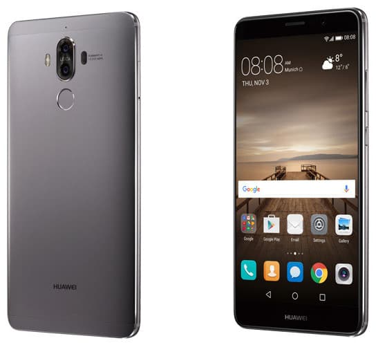 Huawei Mate 9 with Android v7.0 Nougat (Specifications)