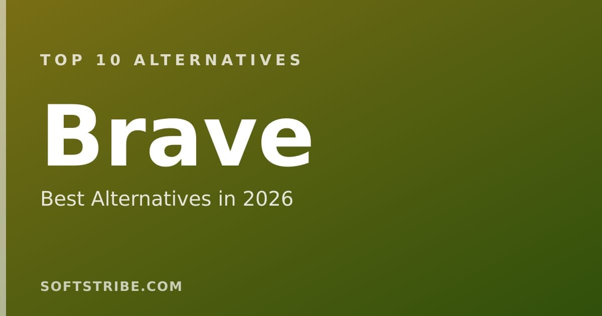 Top 10+ Alternatives for Brave in 2026