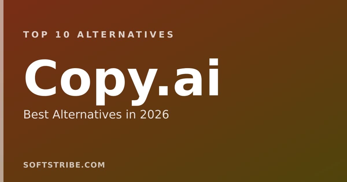 Top 10+ Alternatives for Copy.ai in 2026