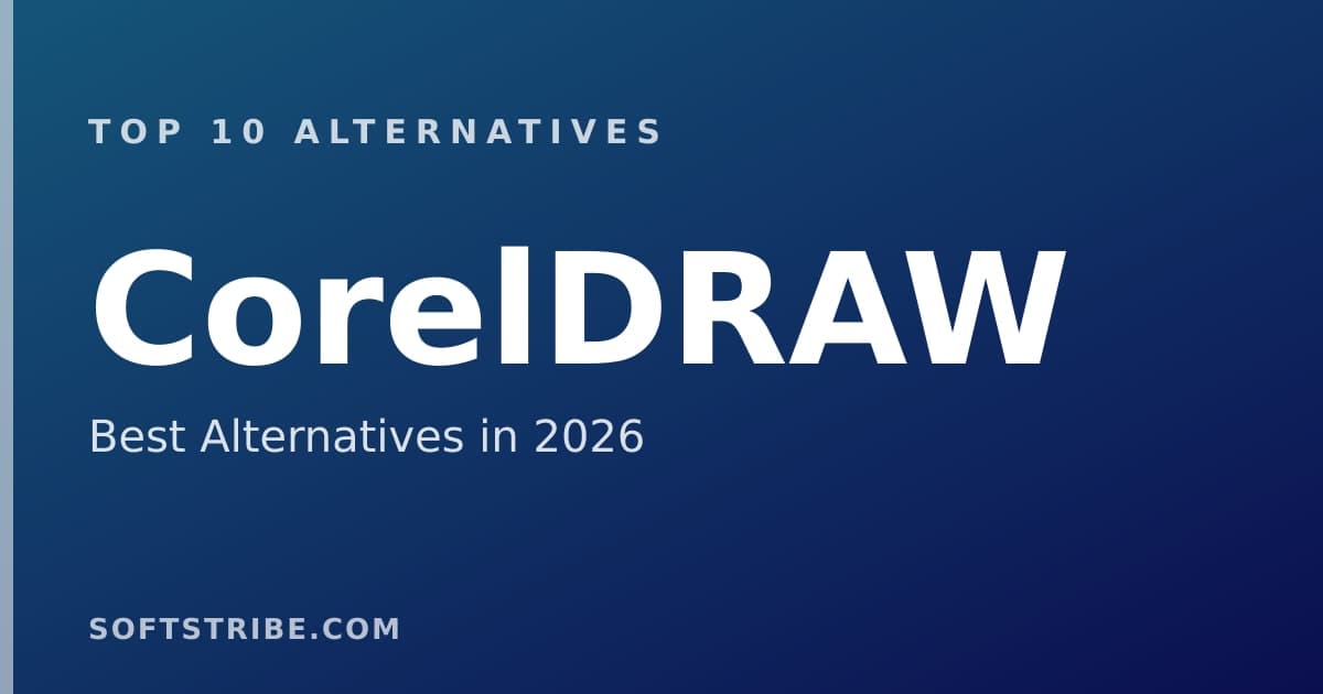 Top 10+ Alternatives for CorelDRAW in 2026