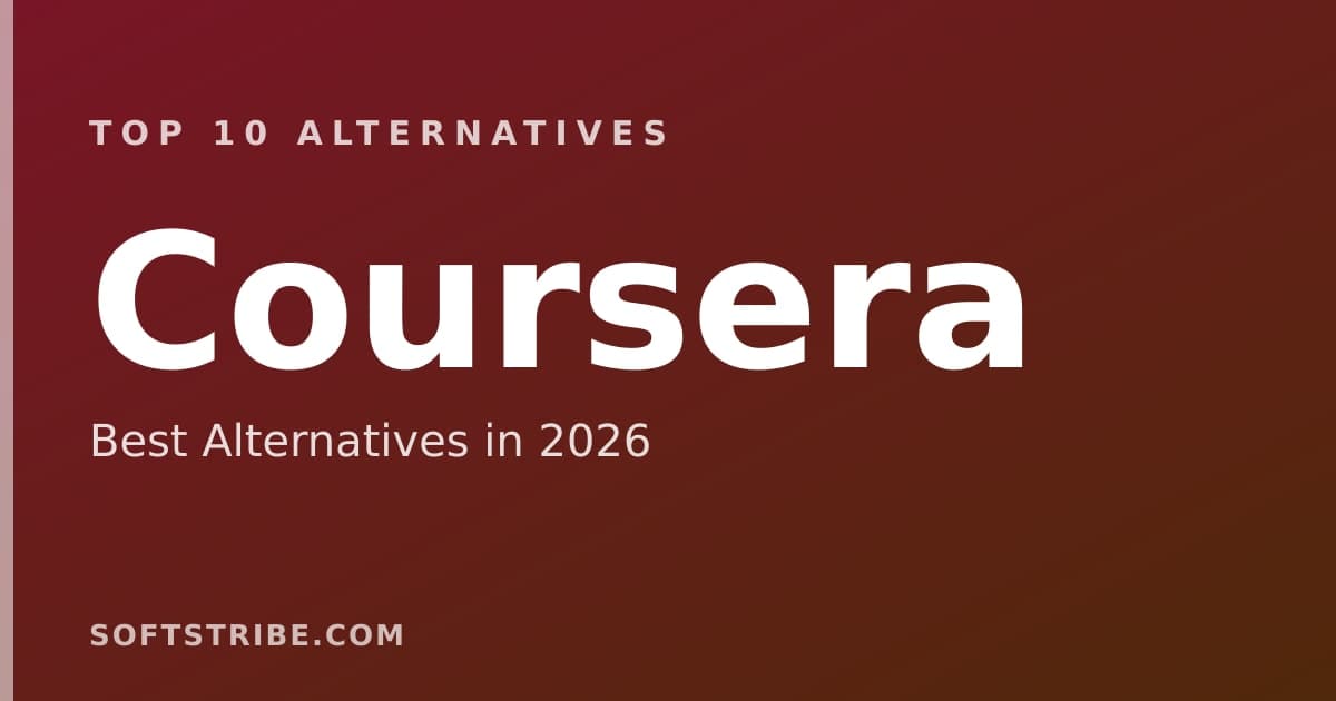 Top 10+ Alternatives for Coursera in 2026