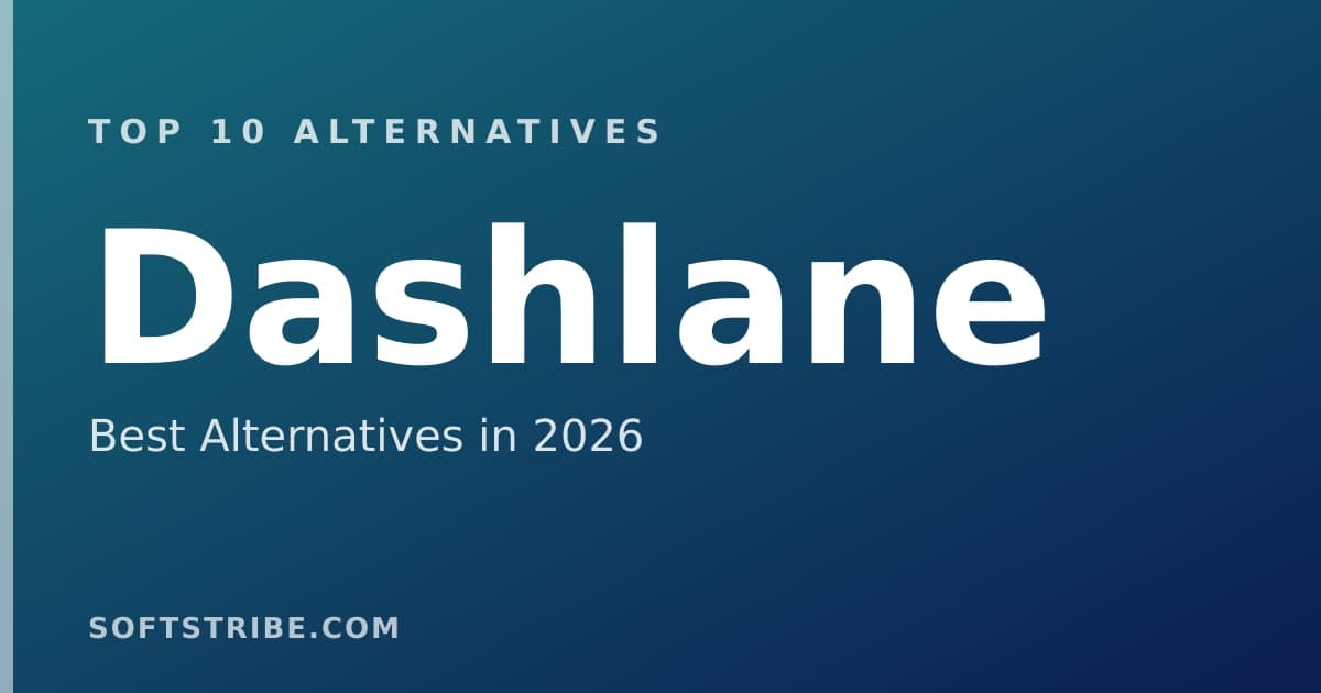 Top 10+ Alternatives for Dashlane in 2026