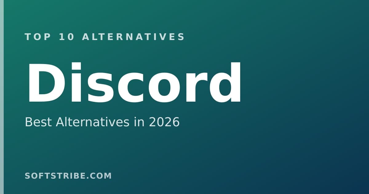 Top 10+ Alternatives for Discord in 2026