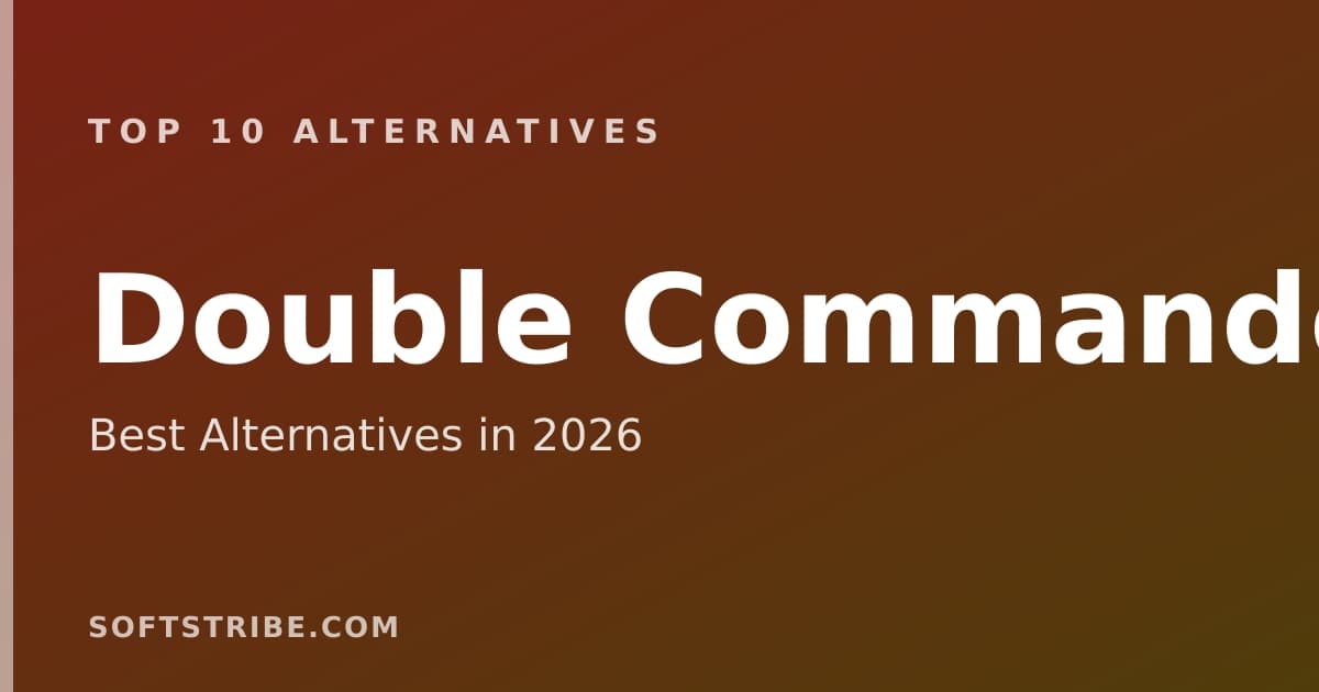 Top 10+ Alternatives for Double Commander in 2026