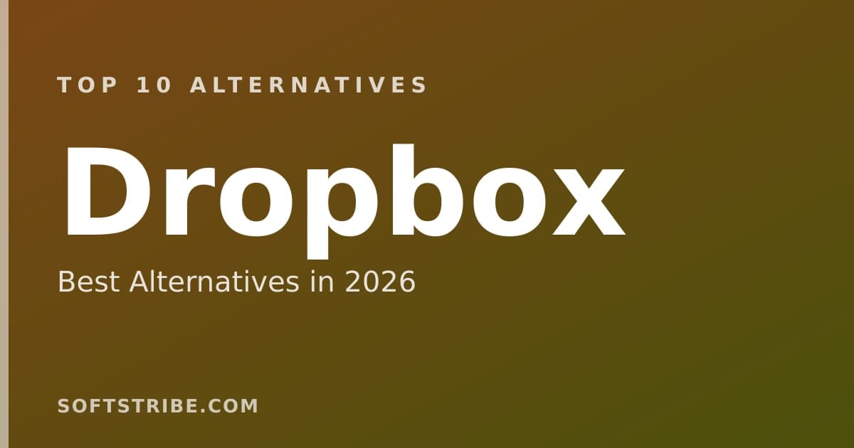 Top 10+ Alternatives for Dropbox in 2026