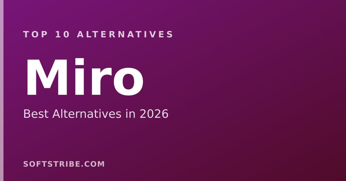 Top 10+ Alternatives for Miro in 2026