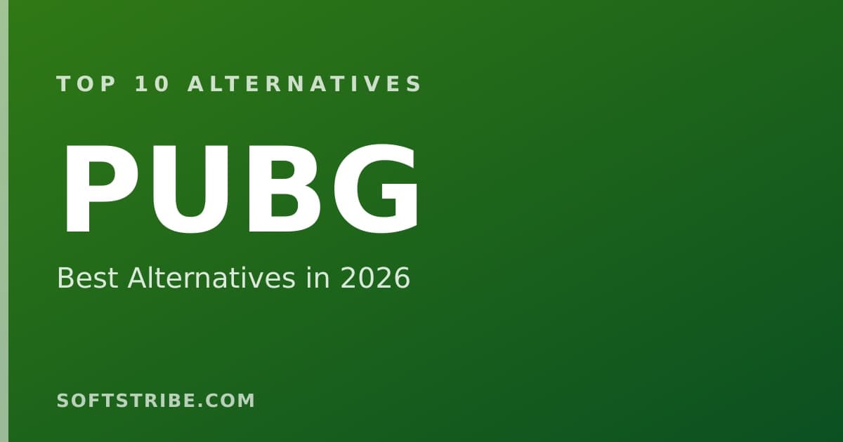 Top 10+ Alternatives for PUBG in 2025