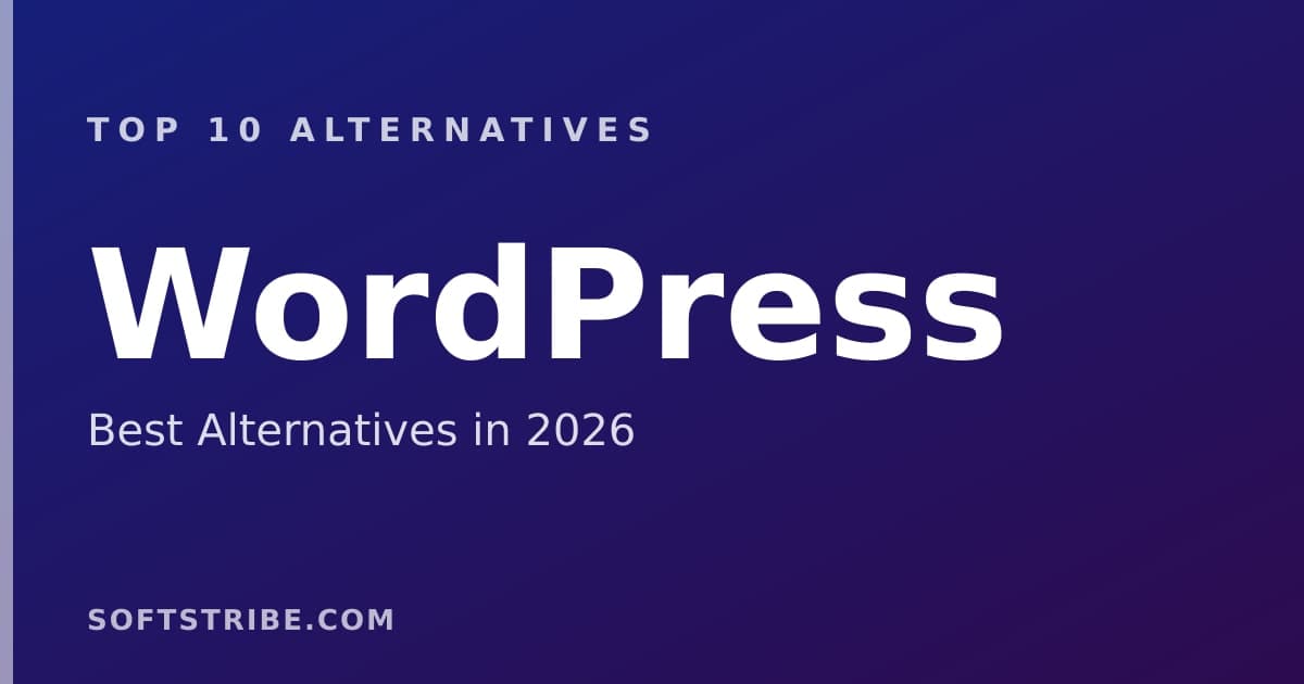 Best WordPress Alternatives: For Website building in 2026
