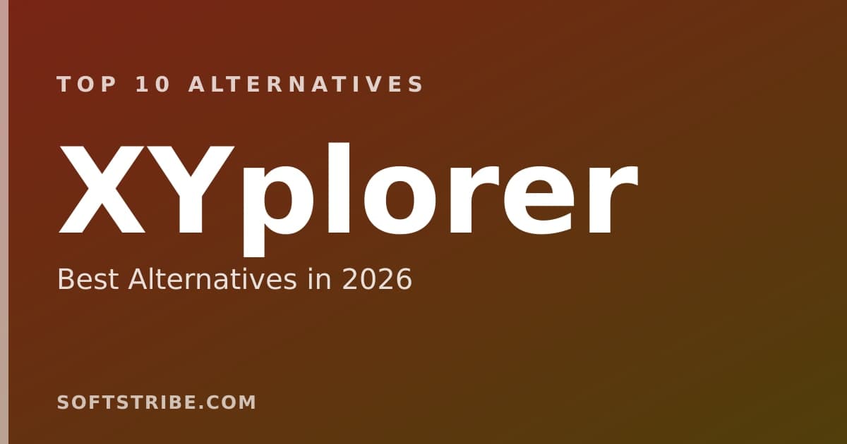 Top 10+ Alternatives for XYplorer in 2026