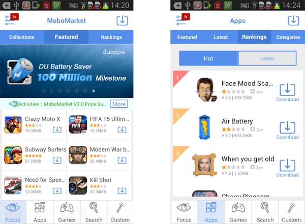 MoboMarket – An Outstanding Substitute to the Google Play Store