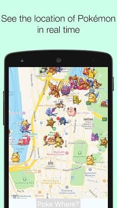 Free Download PokeWhere Realtime Pokeradar APK for Android