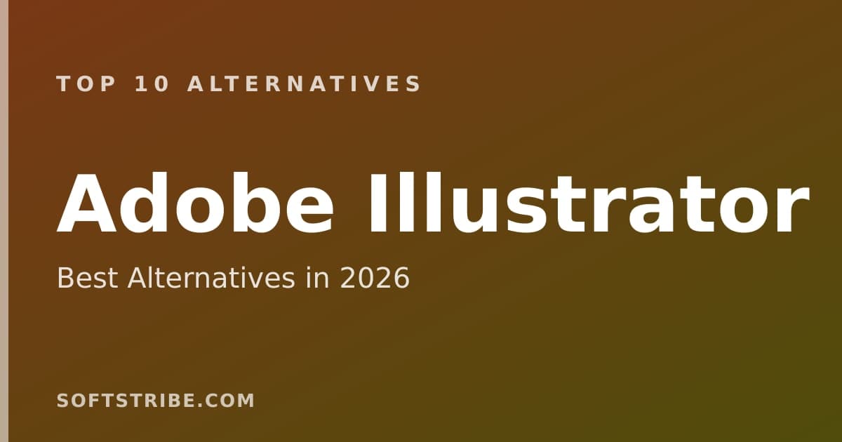 Top 10+ Alternatives for Adobe Illustrator in 2026