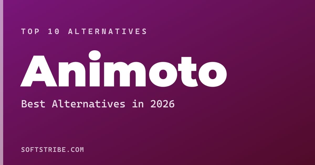 Best Animoto Alternatives: For Creating marketing videos and slideshows in 2026