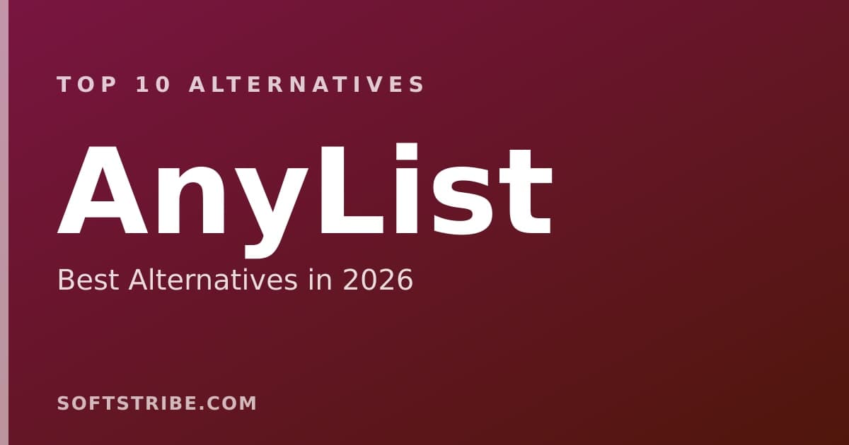Top 10+ Alternatives for AnyList in 2025