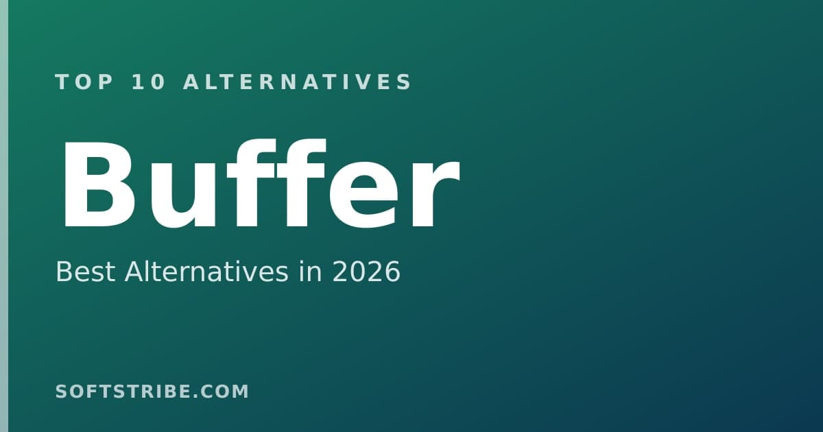 Top 10+ Alternatives for Buffer in 2026