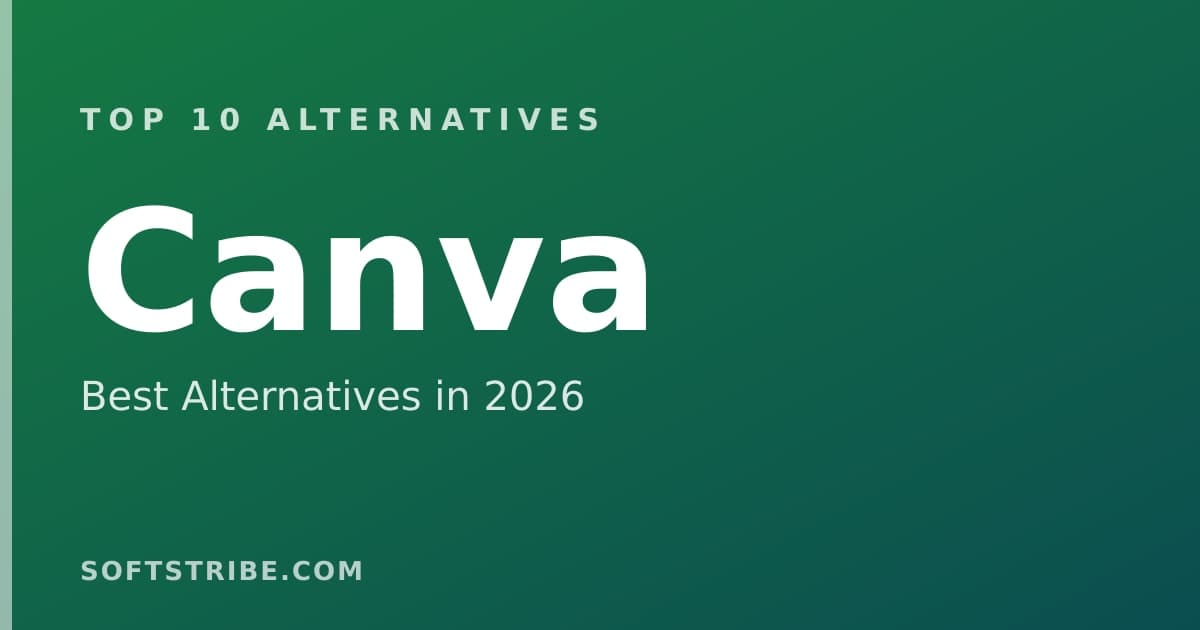 Top 10+ Alternatives for Canva in 2026