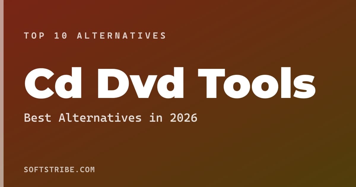 CD/DVD Tools Alternatives