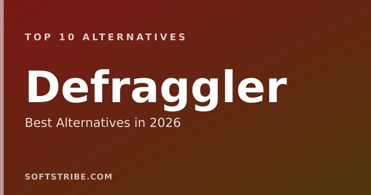 Top 10+ Alternatives for Defraggler in 2025