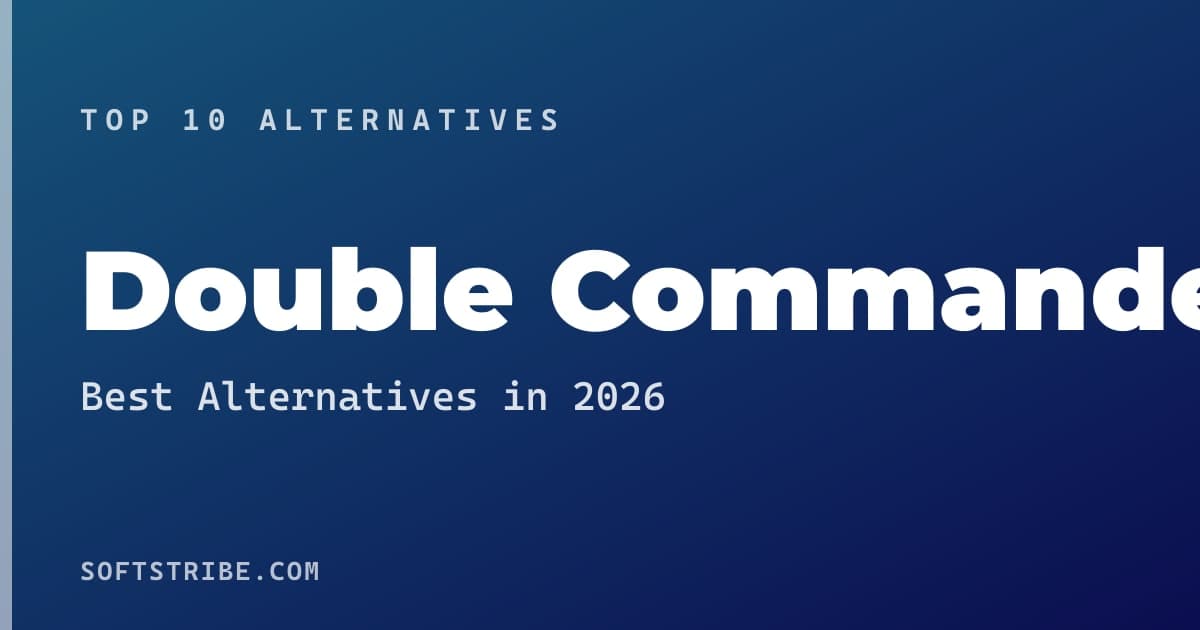 Best Double Commander Alternatives: For File management in 2026