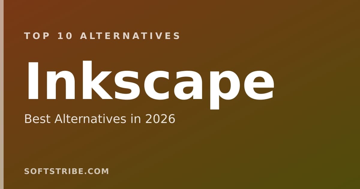 Top 10+ Alternatives for Inkscape in 2026