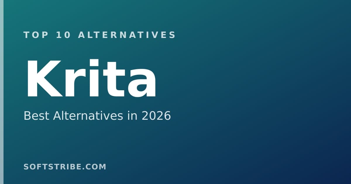 Top 10+ Alternatives for Krita in 2026