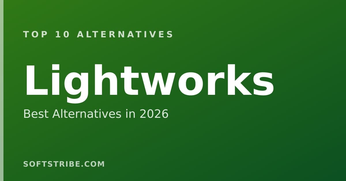 Top 10+ Alternatives for Lightworks in 2026