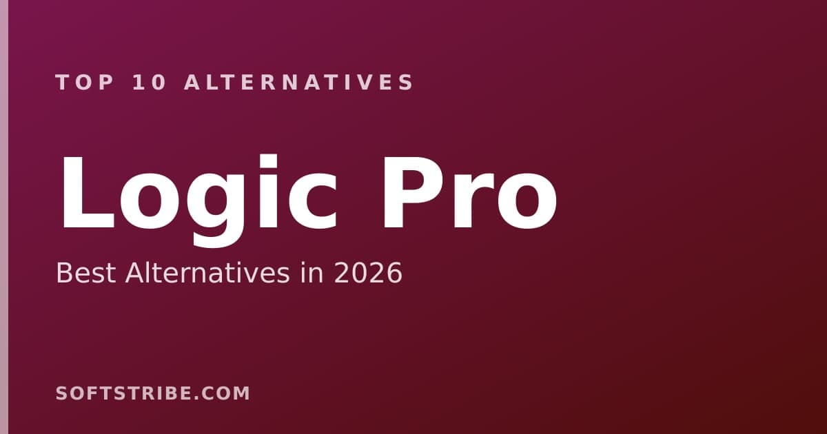 Top 10+ Alternatives for Logic Pro in 2026