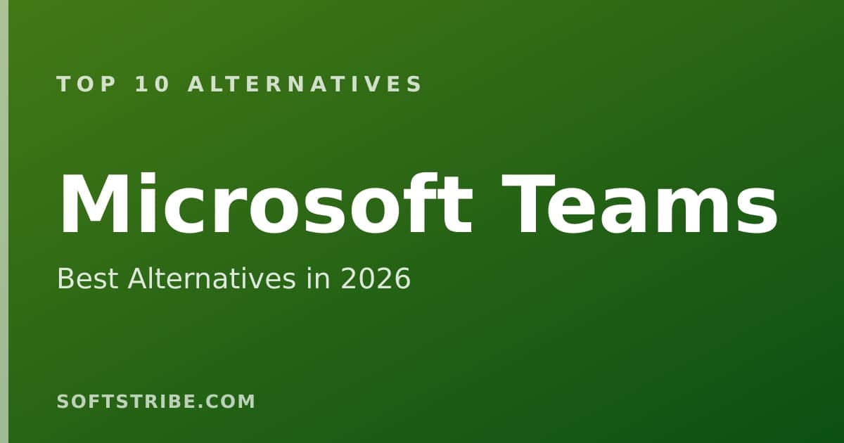 Top 10+ Alternatives for Microsoft Teams in 2026