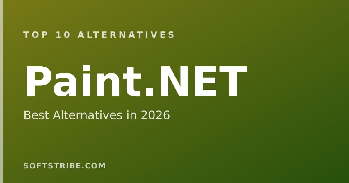 Top 10+ Alternatives for Paint.NET in 2026