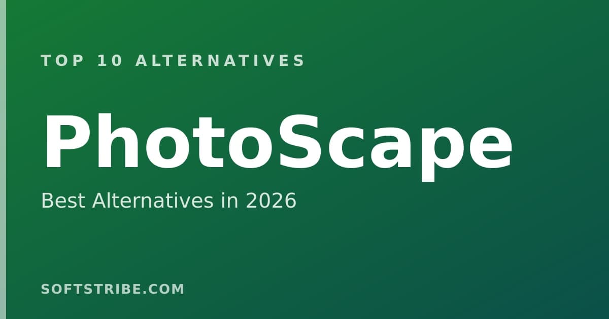 Top 10+ Alternatives for PhotoScape in 2026