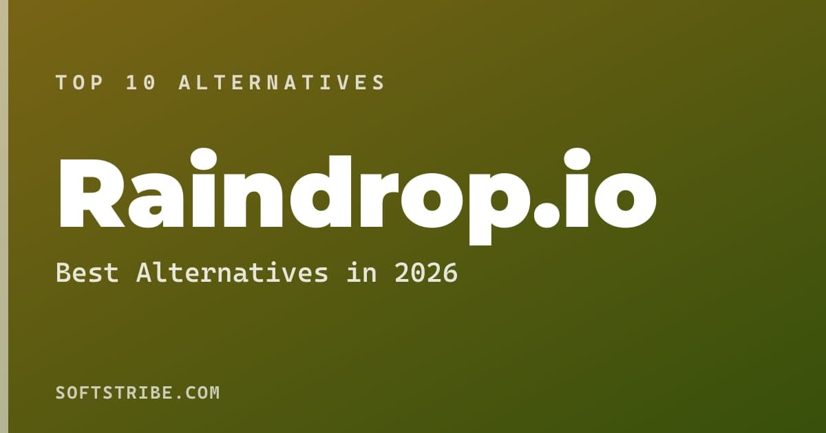 Best Raindrop.io Alternatives: For Bookmark manager in 2026