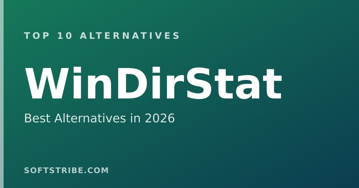 Top 10+ Alternatives for WinDirStat in 2026