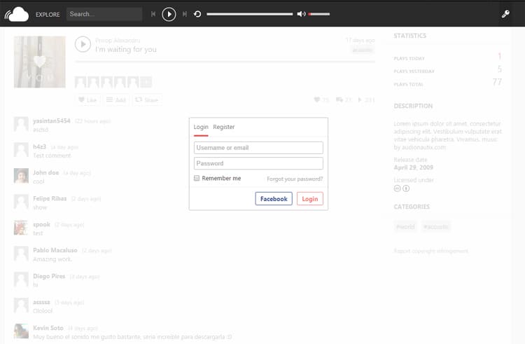 How to Create Music Sharing Platform Website with PHP